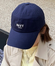 DHOLIC | NAVYベースボールキャップ(キャップ)