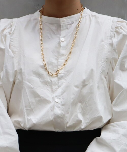 Lattice(Lattice)の「ロングチェーンネックレス(ネックレス・レディース・ゴールド/シルバー・0)」の1枚目の写真