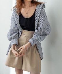 mystic | ストライプシャツ(シャツ/ブラウス)