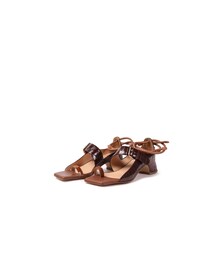 JNBY | Braided Wraparound Faux-leather Sandals(サンダル)
