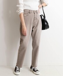 SLOBE IENA（スローブイエナ）の「《追加》LE DENIM×MARITAS カラーストレートパンツ◆（パンツ）」