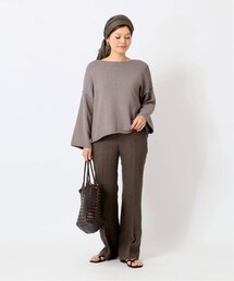 新品【CESARE GATTI/チェザーレ ガッティ】リネンカシミヤストール Cesare Gatti（チェザーレガッティ）の「*【CESARE GATTI