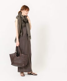 新品【CESARE GATTI/チェザーレ ガッティ】リネンカシミヤストール Deuxieme Classe（ドゥーズィエムクラス）の「*【CESARE GATTI