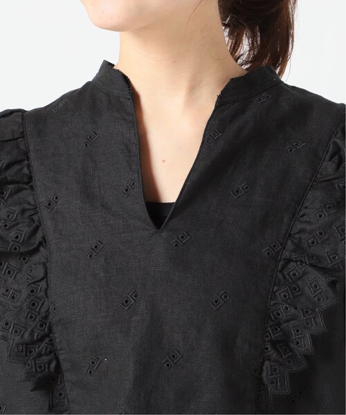 FRAMeWORK（フレームワーク）の「≪予約≫リネン刺繍ブラウス◆（その他・ブラック/フリー）」の15枚目の写真