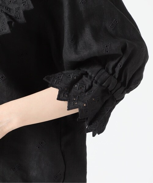 FRAMeWORK（フレームワーク）の「≪予約≫リネン刺繍ブラウス◆（その他・ブラック/フリー）」の18枚目の写真