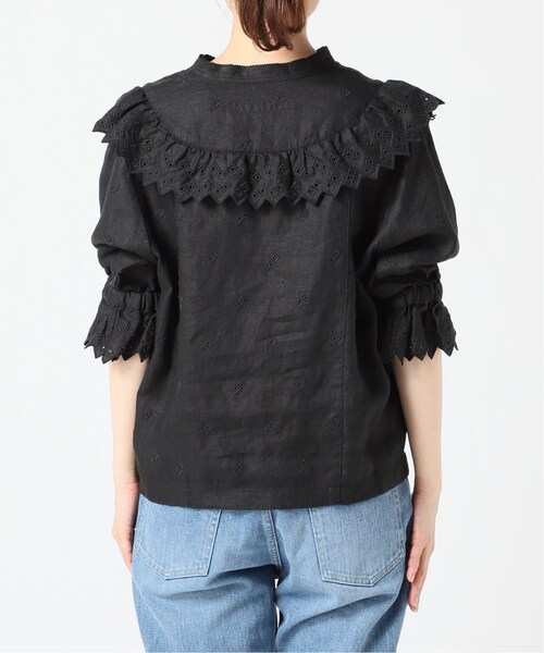 FRAMeWORK（フレームワーク）の「≪予約≫リネン刺繍ブラウス◆（その他・ブラック/フリー）」の14枚目の写真