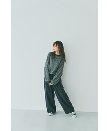 Bokanii フロントロゴスウェット/GRY Boka nii（ボカニー）の「Boka niiロゴスウェット（スウェット