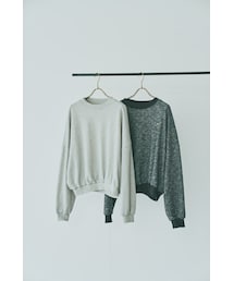 Boka nii ボカニー ロゴステッチスウェット ピンク Boka nii ボカニー ロゴステッチスウェット ピンクの通販 by