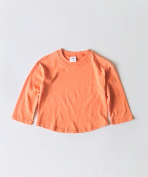 DHOLIC kids（ディーホリックキッズ）の「[whitesketchbook] 10COLORSラウンドネックTシャツ（Tシャツ/カットソー・キッズ・レッド/オレンジ/イエロー/グリーン/ベージュ/ブルー/ピンク/ブラック/ホワイト/パープル・5/7/9/11/13）」の10枚目の写真