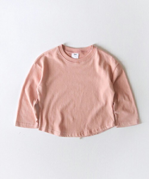 DHOLIC kids（ディーホリックキッズ）の「[whitesketchbook] 10COLORSラウンドネックTシャツ（Tシャツ/カットソー・キッズ・レッド/オレンジ/イエロー/グリーン/ベージュ/ブルー/ピンク/ブラック/ホワイト/パープル・5/7/9/11/13）」の9枚目の写真