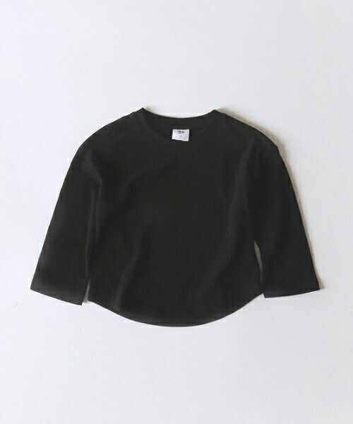 DHOLIC kids（ディーホリックキッズ）の「[whitesketchbook] 10COLORSラウンドネックTシャツ（Tシャツ/カットソー・キッズ・レッド/オレンジ/イエロー/グリーン/ベージュ/ブルー/ピンク/ブラック/ホワイト/パープル・5/7/9/11/13）」の3枚目の写真