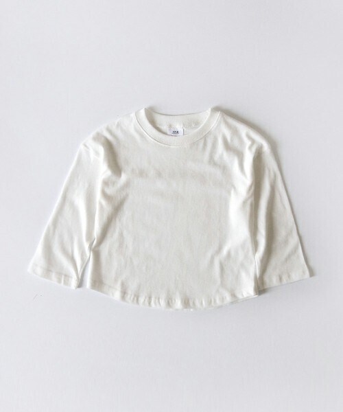 DHOLIC kids（ディーホリックキッズ）の「[whitesketchbook] 10COLORSラウンドネックTシャツ（Tシャツ/カットソー・キッズ・レッド/オレンジ/イエロー/グリーン/ベージュ/ブルー/ピンク/ブラック/ホワイト/パープル・5/7/9/11/13）」の2枚目の写真