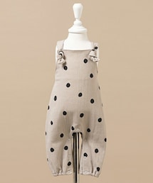 DHOLIC kids | [littletini] サロペットロンパース(beige)(ロンパース)