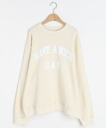 DHOLIC | フロントレタリングスウェット(スウェット)