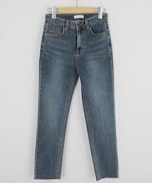 DHOLIC | [giveu] カットオフクロップドデニムパンツ・p226156(デニムパンツ)