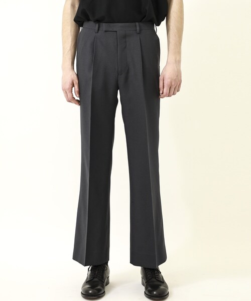 LAD MUSICIAN（ラッドミュージシャン）の「POLY FLARE PANTS（その他・メンズ・BLACK/PURPLE・42/44/46）」の3枚目の写真