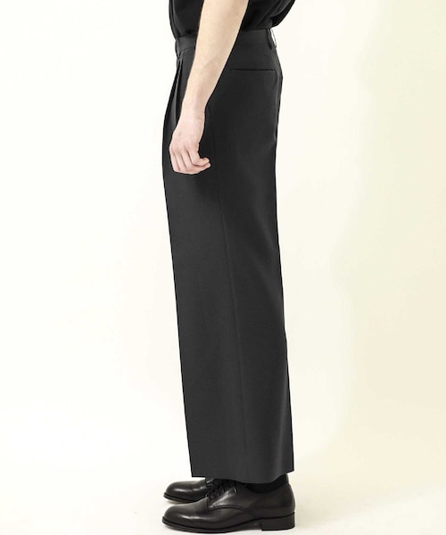 LAD MUSICIAN（ラッドミュージシャン）の「POLY WIDE FLARE PANTS（その他・メンズ・BLACK/PURPLE・42/44/46）」の4枚目の写真