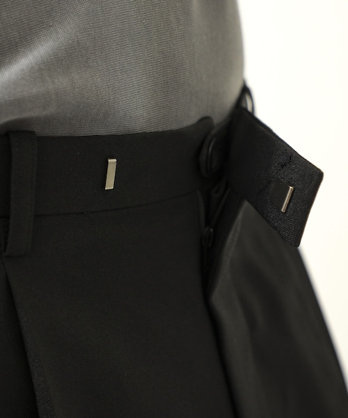 LAD MUSICIAN（ラッドミュージシャン）の「POLY WIDE FLARE PANTS（その他・メンズ・BLACK/PURPLE・42/44/46）」の15枚目の写真