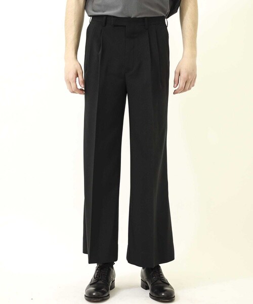 LAD MUSICIAN（ラッドミュージシャン）の「POLY WIDE FLARE PANTS（その他・メンズ・BLACK/PURPLE・42/44/46）」の11枚目の写真