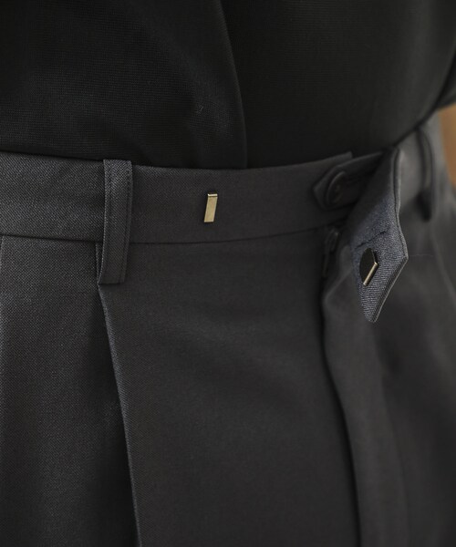 LAD MUSICIAN（ラッドミュージシャン）の「POLY WIDE FLARE PANTS（その他・メンズ・BLACK/PURPLE・42/44/46）」の7枚目の写真