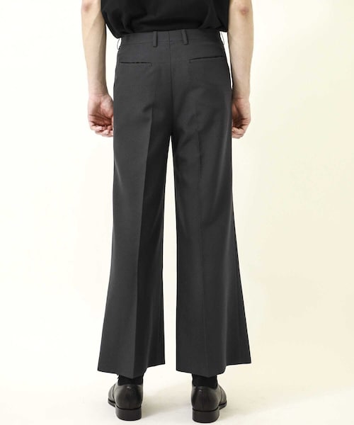 LAD MUSICIAN（ラッドミュージシャン）の「POLY WIDE FLARE PANTS（その他・メンズ・BLACK/PURPLE・42/44/46）」の5枚目の写真