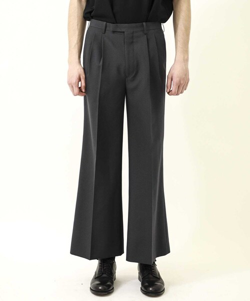 LAD MUSICIAN（ラッドミュージシャン）の「POLY WIDE FLARE PANTS（その他・メンズ・BLACK/PURPLE・42/44/46）」の3枚目の写真