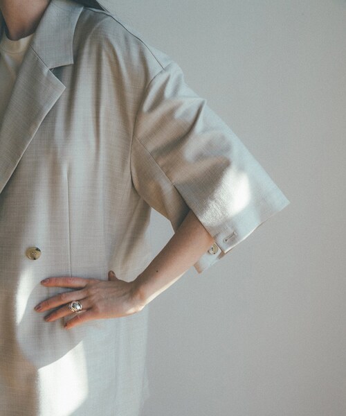 CLANE（クラネ）の「スリーブスリットジャケット 10108-3072（）」 - WEAR