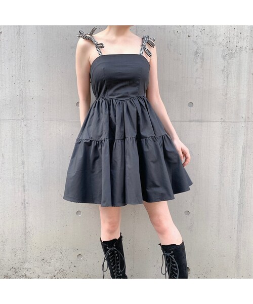 lilLilly（リルリリー）の「【先行予約】painリボンショルダー  