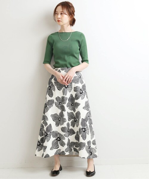IENA - 新品　IENA  2*2RIBボートネックプルオーバー　ネイビー IENA（イエナ）の「2*2RIBボートネックプルオーバー◇（）」 - WEAR
