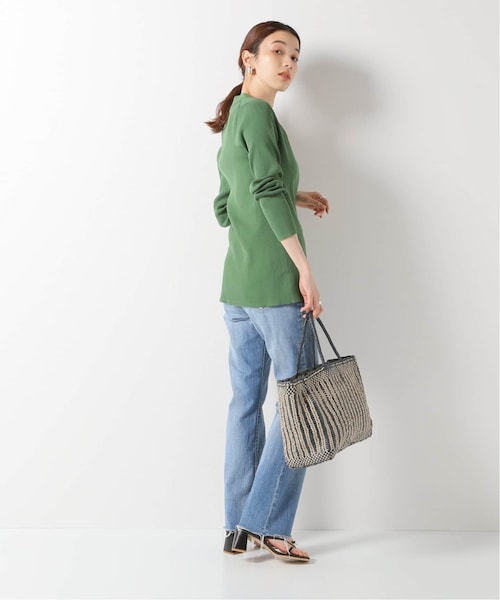 IENA（イエナ）の「2*2RIB Vネックカーディガン◇（）」 - WEAR