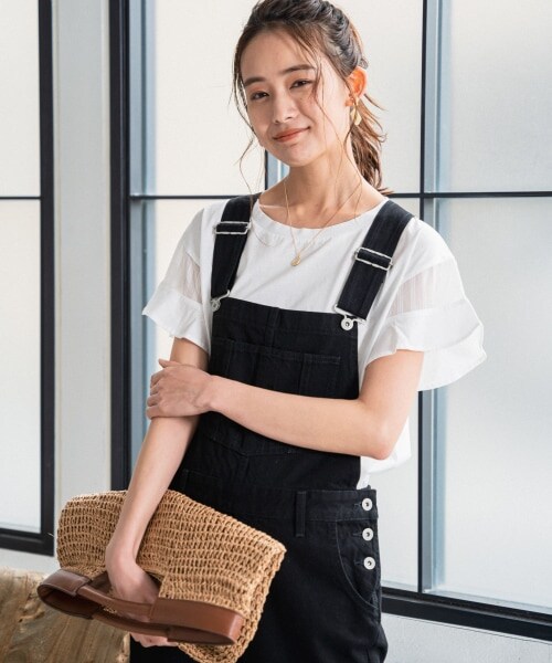 Andemiu（アンデミュウ）の「ペーパークリテバッグ（バッグ・グレー/ベージュ）」の3枚目の写真