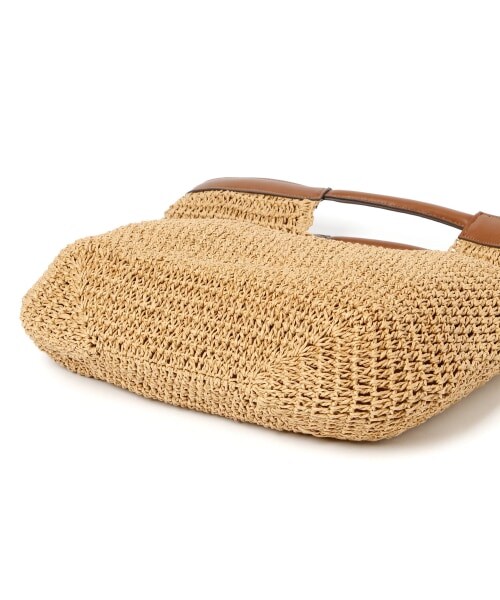 Andemiu（アンデミュウ）の「ペーパークリテバッグ（バッグ・グレー/ベージュ）」の18枚目の写真