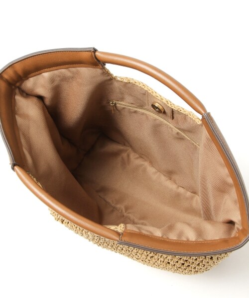 Andemiu（アンデミュウ）の「ペーパークリテバッグ（バッグ・グレー/ベージュ）」の19枚目の写真