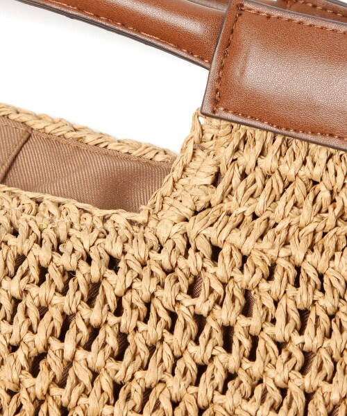 Andemiu（アンデミュウ）の「ペーパークリテバッグ（バッグ・グレー/ベージュ）」の21枚目の写真