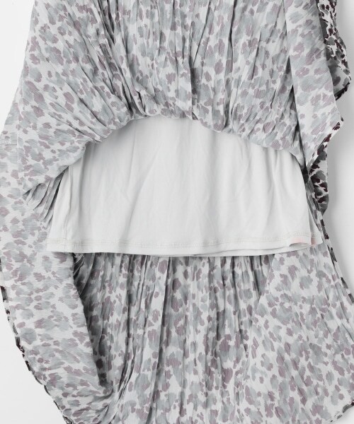 PAGEBOY（ページボーイ）の「ヨウリュウレオパードスカート（スカート・ブラック/グレージュ）」の15枚目の写真