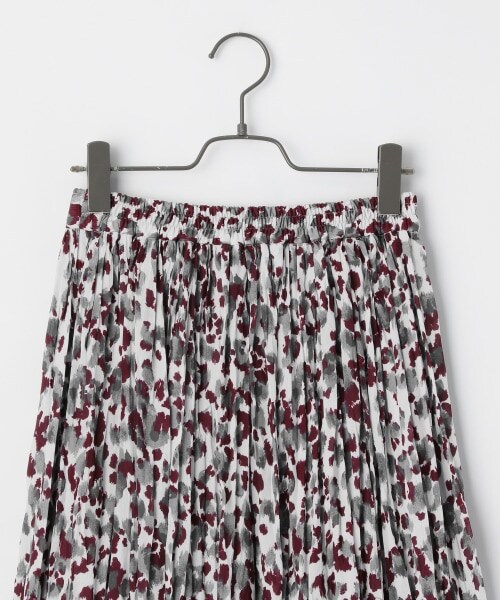 PAGEBOY（ページボーイ）の「ヨウリュウレオパードスカート（スカート・ブラック/グレージュ）」の11枚目の写真