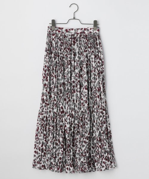 PAGEBOY（ページボーイ）の「ヨウリュウレオパードスカート（スカート・ブラック/グレージュ）」の8枚目の写真