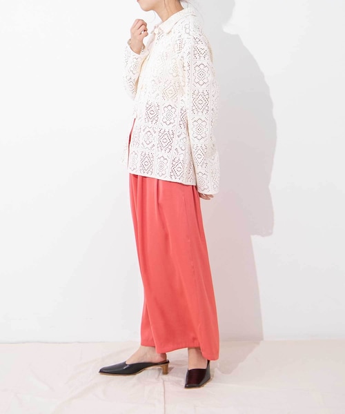 AMOMENTO（アモーメント）の「AMOMENTO CROCHET JACKET（）」 - WEAR