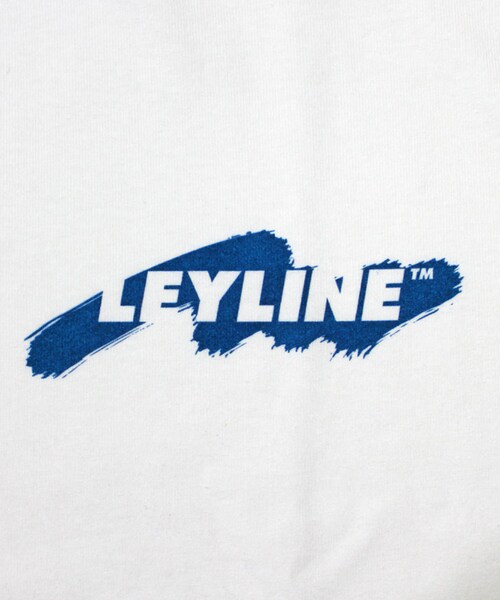 Leyline(レイライン)の「spray logo tee(Tシャツ/カットソー・レディース・ホワイト/ブラック・M/L)」の3枚目の写真