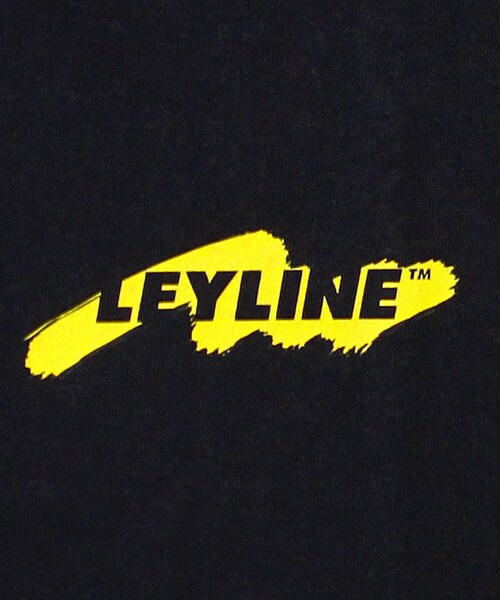 Leyline(レイライン)の「spray logo tee(Tシャツ/カットソー・レディース・ホワイト/ブラック・M/L)」の4枚目の写真