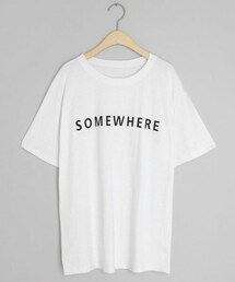 DHOLIC | SOMEWHERE半袖Tシャツ(Tシャツ/カットソー)