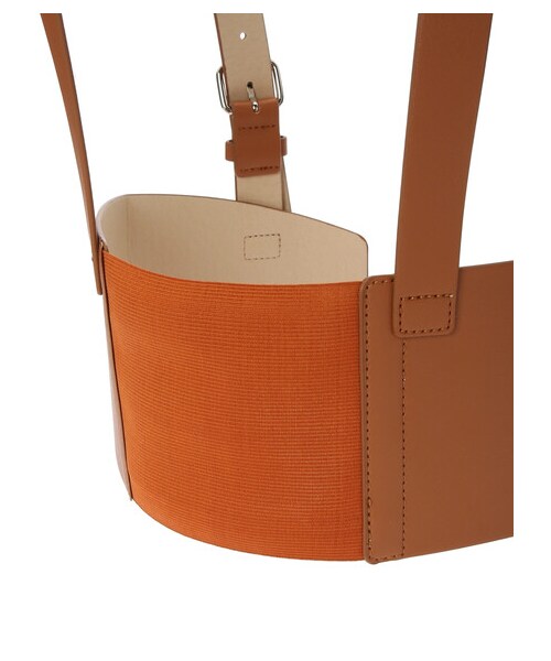 earth music&ecology（アースミュージックアンドエコロジー）の「ハーネスベルト（ファッション雑貨・アイボリー/キャメル・F）」の6枚目の写真