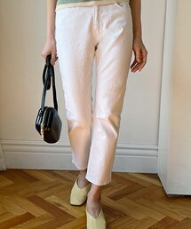 DHOLIC | コットンブレンドストレートパンツ(その他パンツ)