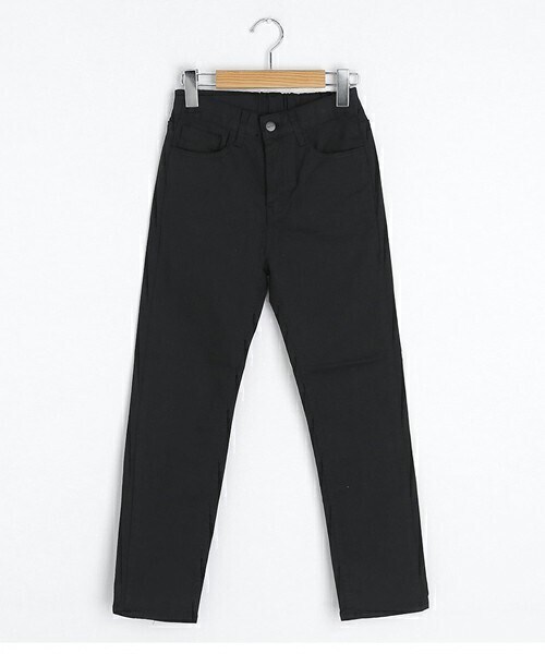 DHOLIC（ディーホリック）の「コットンブレンドストレートパンツ（その他パンツ・レディース・ホワイト/ベージュ/ブラック・S/M/L）」の2枚目の写真