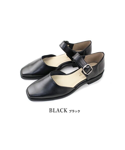 Shoe Fantasy（シューファンタジー）の「スクエアトゥ セパレートパンプス（パンプス・レディース・ホワイト/ブラック/ブラウン・23.5）」の5枚目の写真