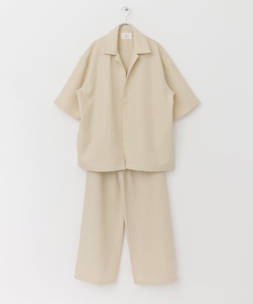 URBAN RESEARCH Sonny Label（アーバンリサーチサニーレーベル）の「イージーケア五分袖セットアップ（その他・メンズ・エクリュ/ネイビー/ベージュ・M/L）」の18枚目の写真