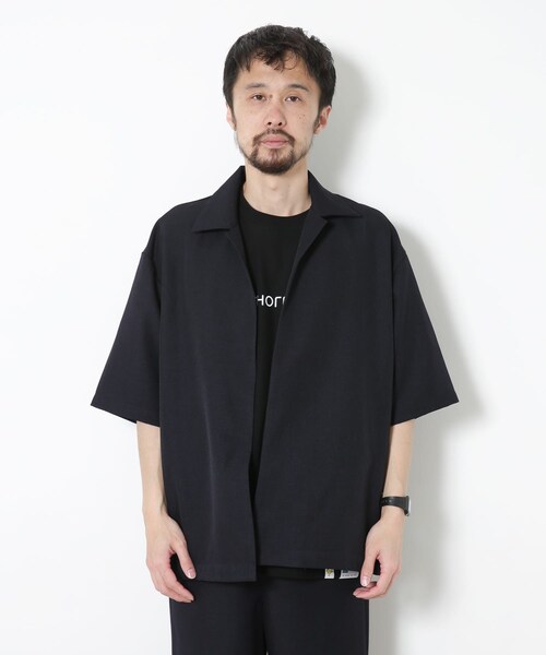 URBAN RESEARCH Sonny Label（アーバンリサーチサニーレーベル）の「イージーケア五分袖セットアップ（その他・メンズ・エクリュ/ネイビー/ベージュ・M/L）」の11枚目の写真