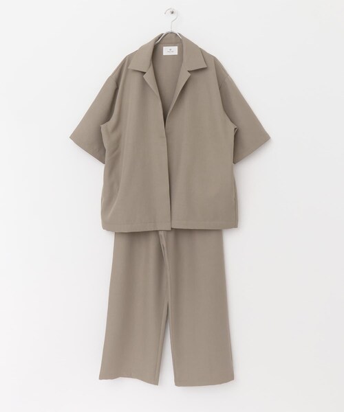 URBAN RESEARCH Sonny Label（アーバンリサーチサニーレーベル）の「イージーケア五分袖セットアップ（その他・メンズ・エクリュ/ネイビー/ベージュ・M/L）」の17枚目の写真