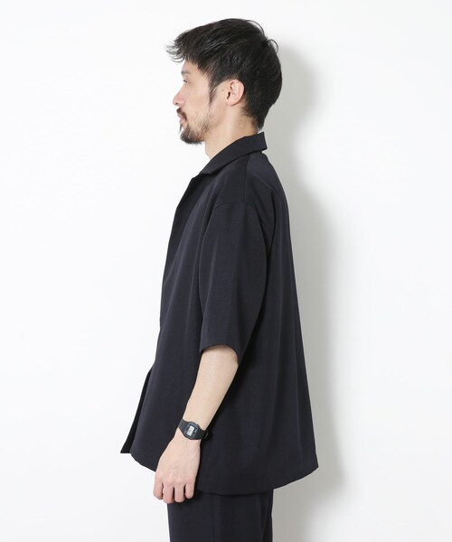 URBAN RESEARCH Sonny Label（アーバンリサーチサニーレーベル）の「イージーケア五分袖セットアップ（その他・メンズ・エクリュ/ネイビー/ベージュ・M/L）」の12枚目の写真