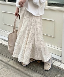 chocomee | セミフレアドットスカート(スカート)